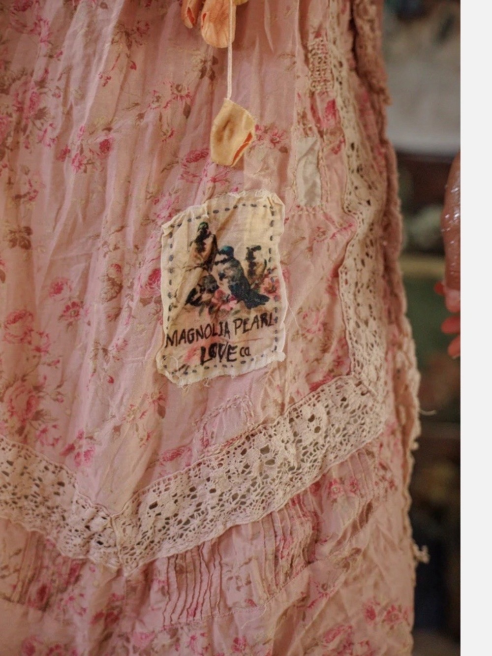 Magnolia Pearl Anna Cecile floral Slip Dress - Picture 3 of 7